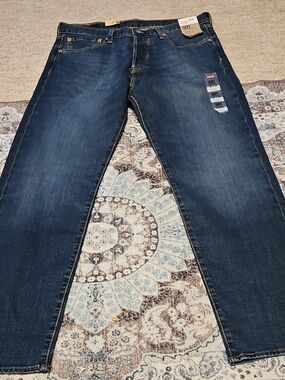 Levi's Men's Straight Jeans in Deep Indigo 32X30